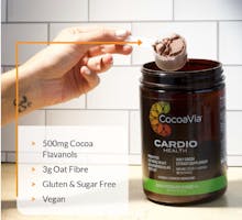 CocoaVia CardioHealth Powder with 500 mg cocoa compounds per serving