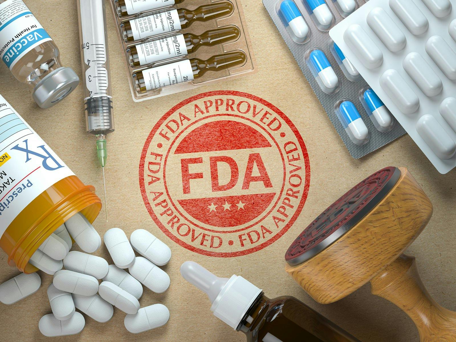 FDA-approved pills, ampules and injections