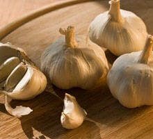 heads and cloves of garlic