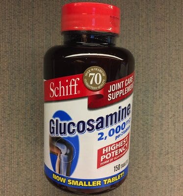 Bottle of Glucosamine