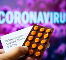 tablets of hydroxychloroquine against the coronavirus
