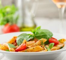 Italian pasta, Mediterranean diet