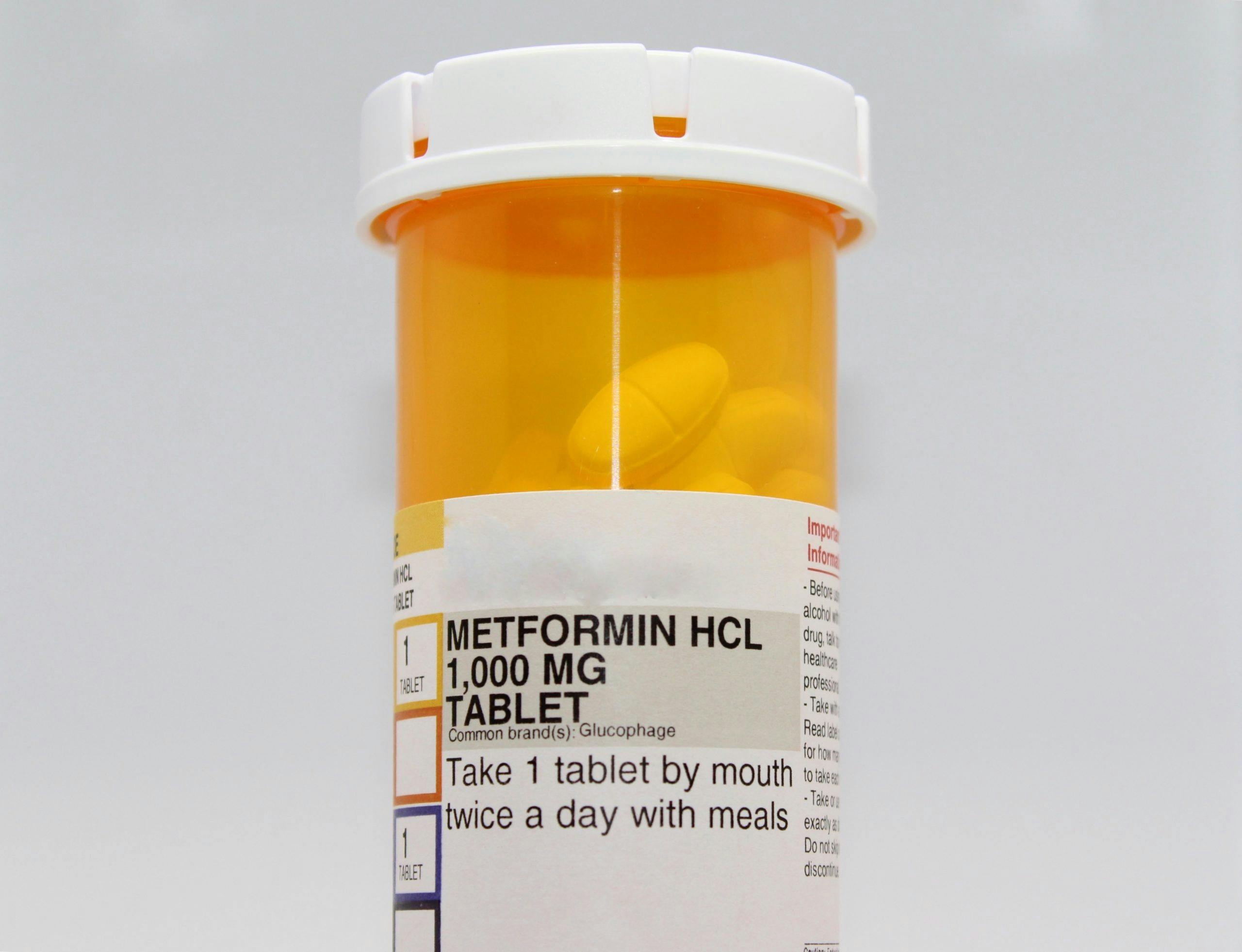 Metformin pills
