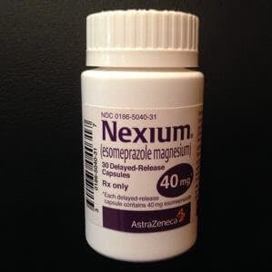 a bottle of Nexium 40mg