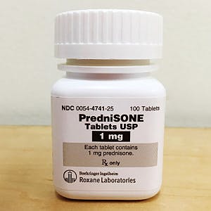 a bottle of PredniSONE 1mg, short-term steroid use, prednisone side effects
