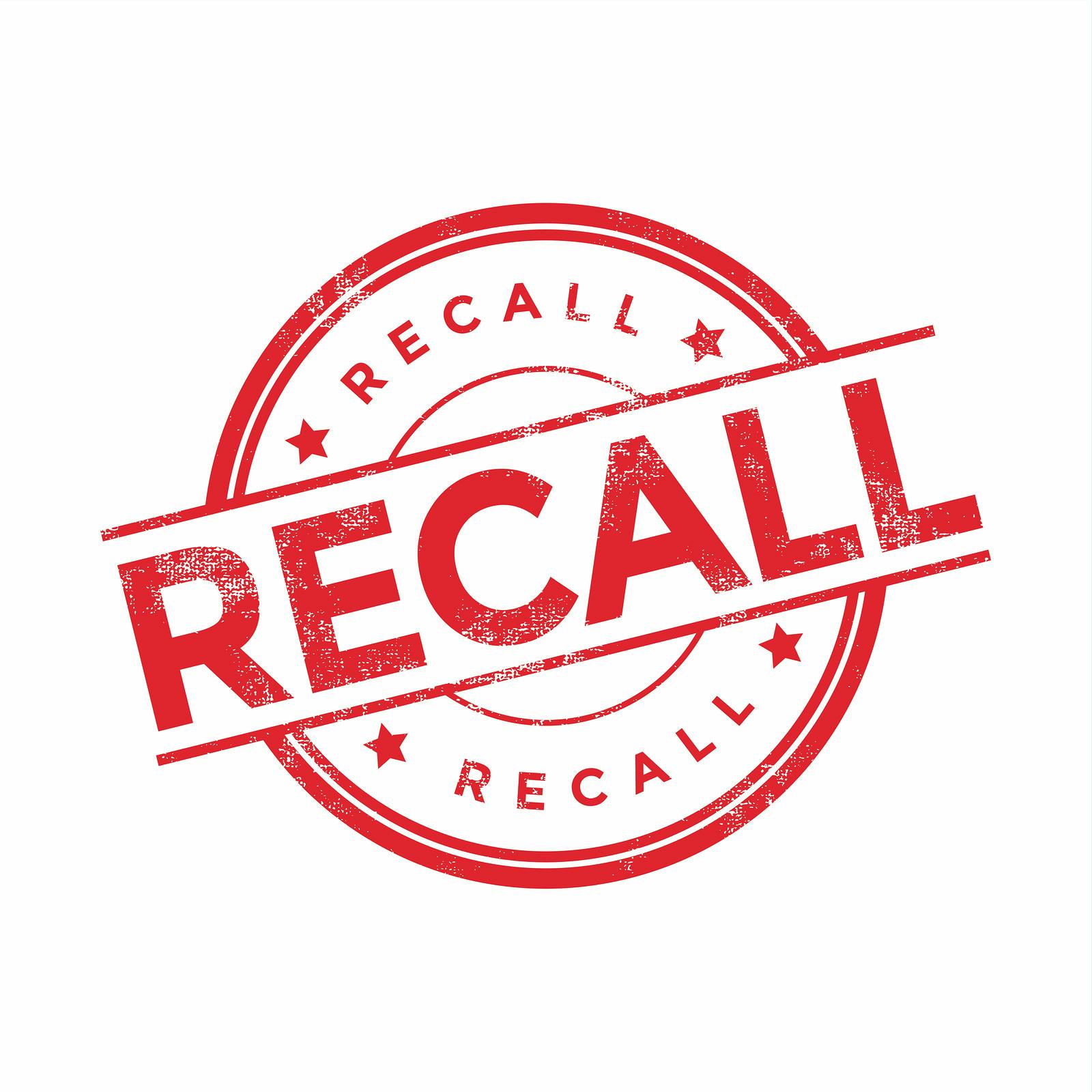 Recall Stamp for FDA