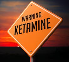Ketamine warning sign