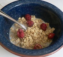 cereal with dried cherries